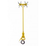 Geoteco Debla Ελαιοραβδιστικό Γεννήτριας / Μπαταρίας 12V 400W 4πλης κίνησης 2.80m με σωλήνα αλουμινίου