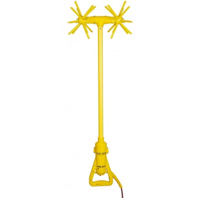 Geoteco Debla Ελαιοραβδιστικό Γεννήτριας / Μπαταρίας 12V 400W Τύπου Αχινός με Σταθερό Κοντάρι 2.8m και Βάρος 3.3kg