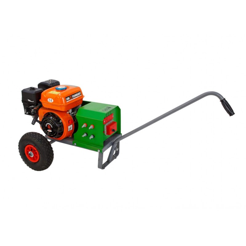 Lion Τροχήλατη Γεννήτρια Ελαιοραβδιστικού 12 VV με Δυναμό