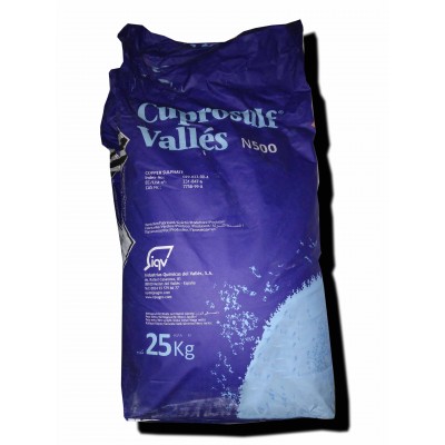 Θειικός ΧαλκόςCUPROSULF VALLES  25kg