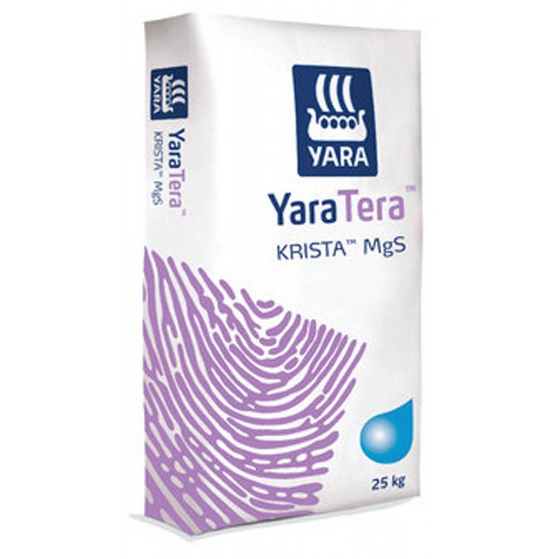 Λίπασμα Θειικό Μαγνήσιο YaraTera Krista MgS 25kgr Λίπασμα Θειικό Μαγνήσιο YaraTera Krista MgS 25kgr