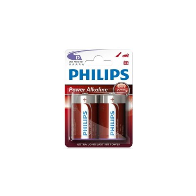 Μπαταρία Philips αλκαλικές μπαταρίες μέγεθος D 1.5V 2 τμχ