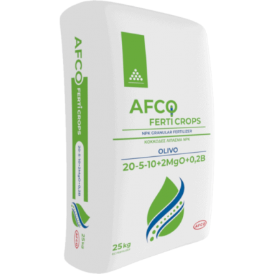 Κοκκώδες Λίπασμα AFCO FERTI ELEA 20-5-10 2MG+10SO+0.2B 25KGR