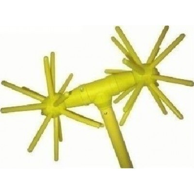 Geoteco Debla Ελαιοραβδιστικό Μπαταρίας 12V Τύπου Αχινός με Σταθερό Κοντάρι 2m και Βάρος 3kg