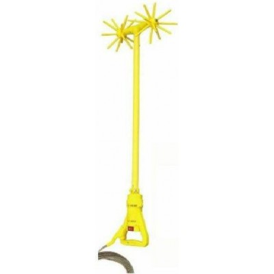 Geoteco Debla Ελαιοραβδιστικό Μπαταρίας 12V Τύπου Αχινός με Σταθερό Κοντάρι 2m και Βάρος 3kg