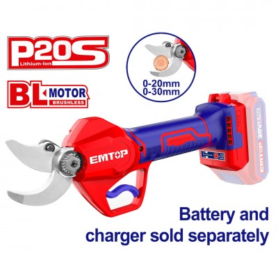 ΨΑΛΙΔΙ ΚΛΑΔΕΥΤΙΚΟ ΜΠΑΤΑΡΙΑΣ 20V-Li BL SOLO** (ELSL20308) EMTOP 